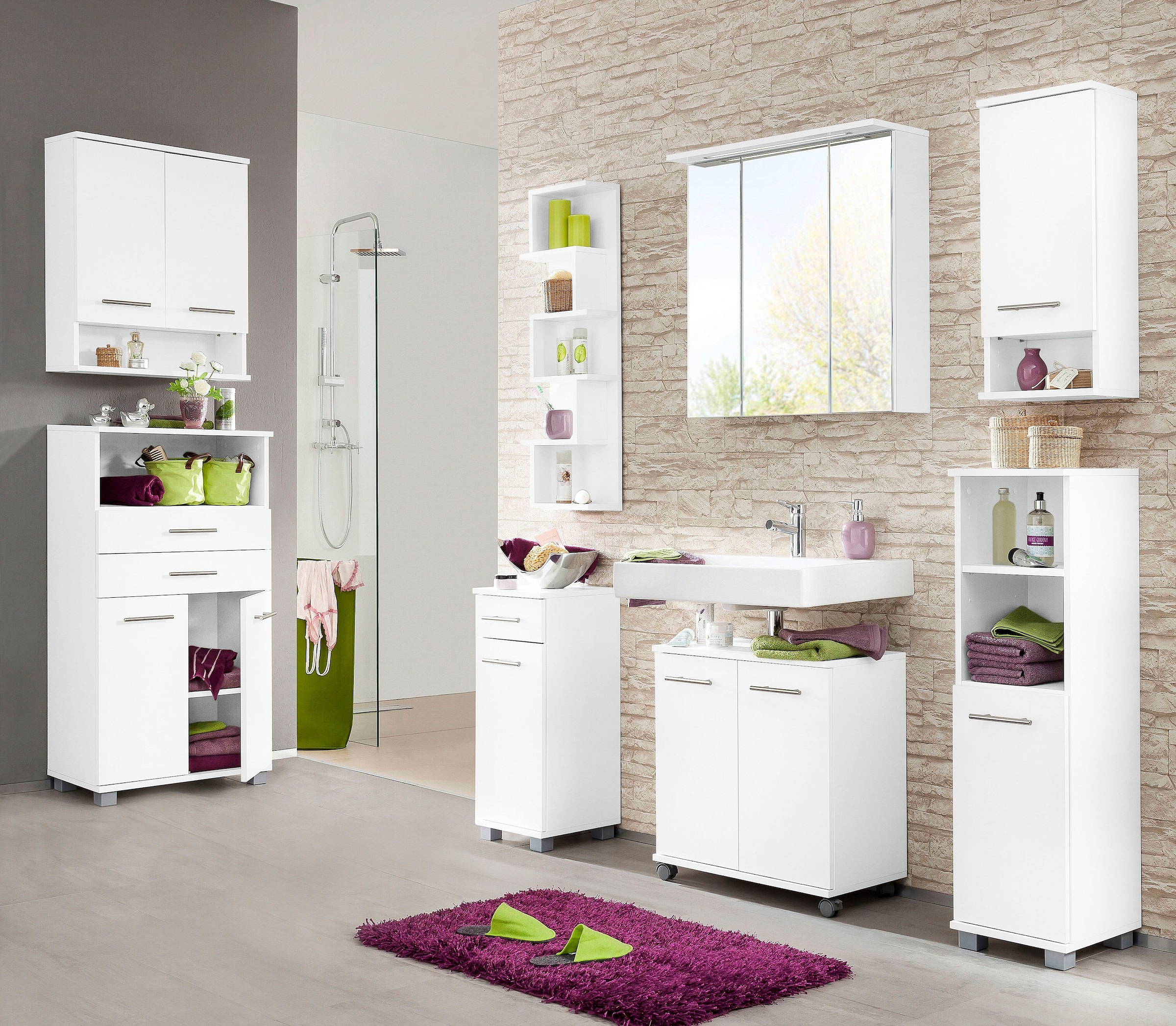 Schildmeyer Unterschrank »Rhodos, Made in Germany« Breite 30 cm, verstellbarer Einlegeboden, wechselbarer Türanschlag