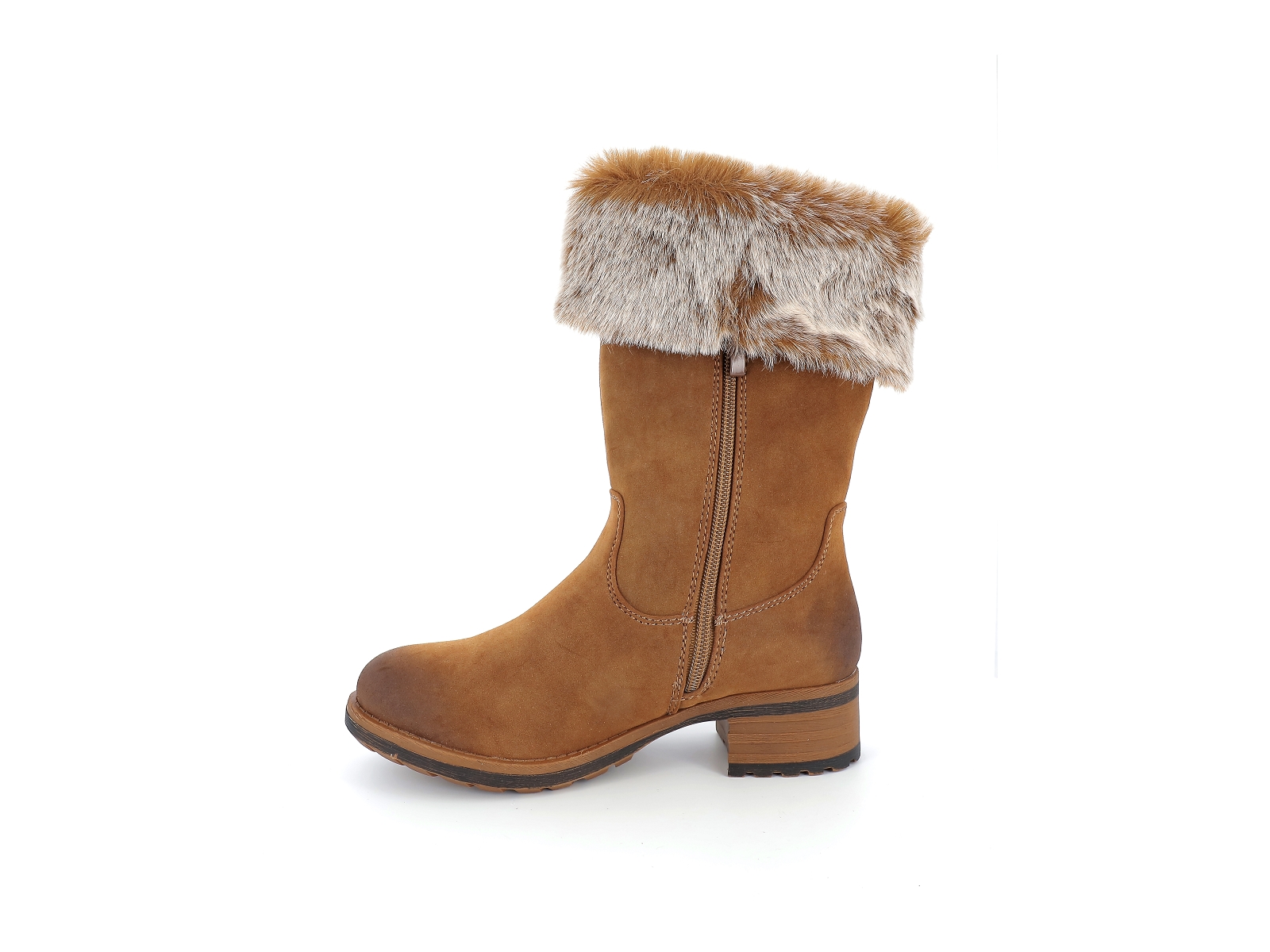 Rieker-96854 Synthétique Marron Moyen