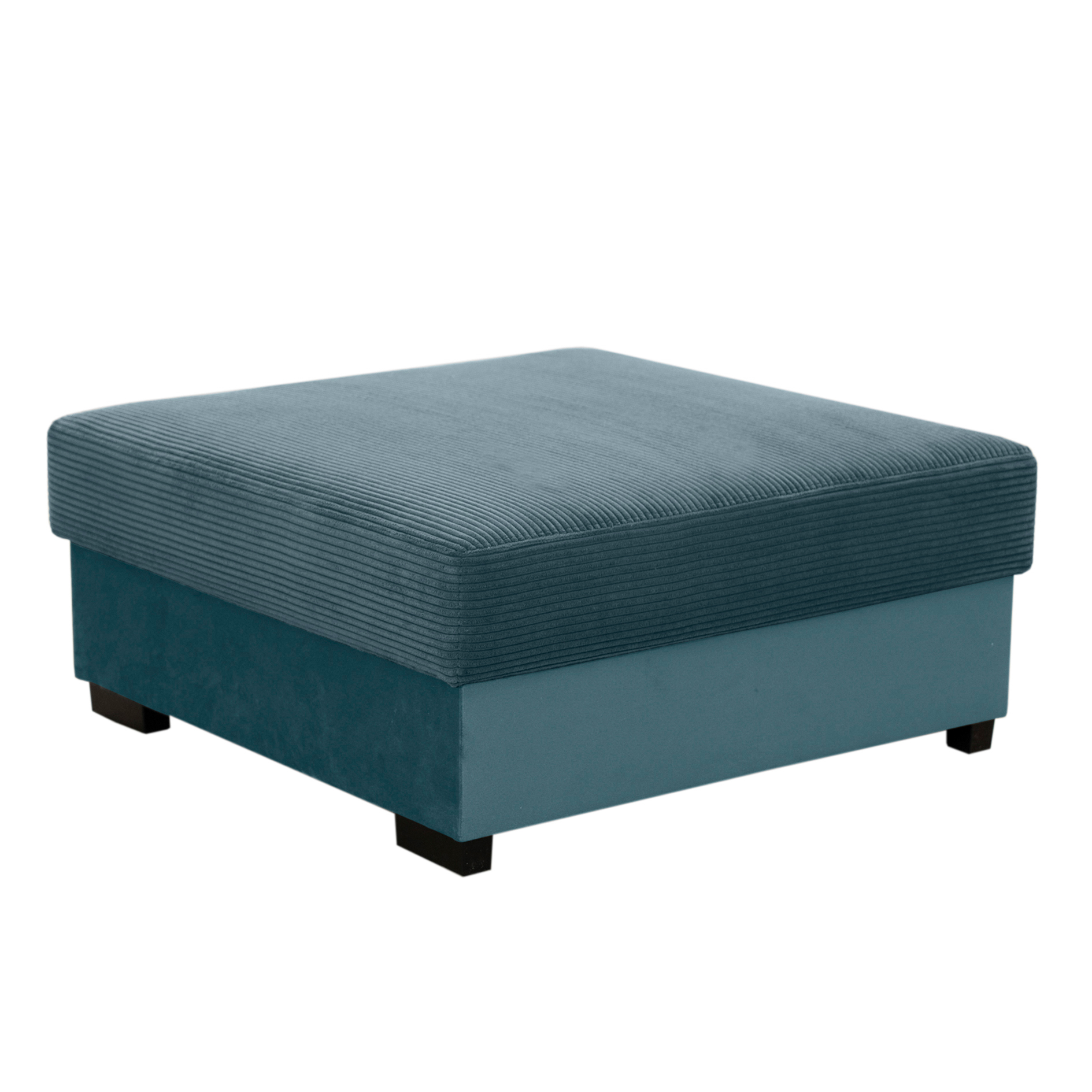 Hocker - mint - Cord - 97 cm