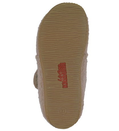 Living Kitzbühel Hausschuhe - Baby Klettschuh - Zeitlos Taupe