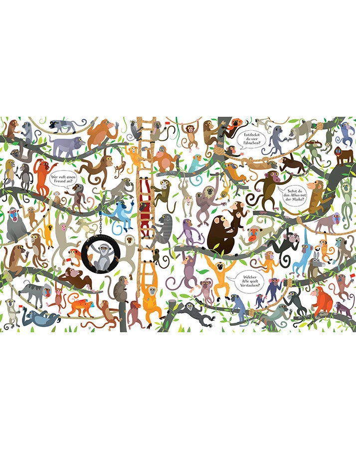 Puzzle und Buch – Im Zoo