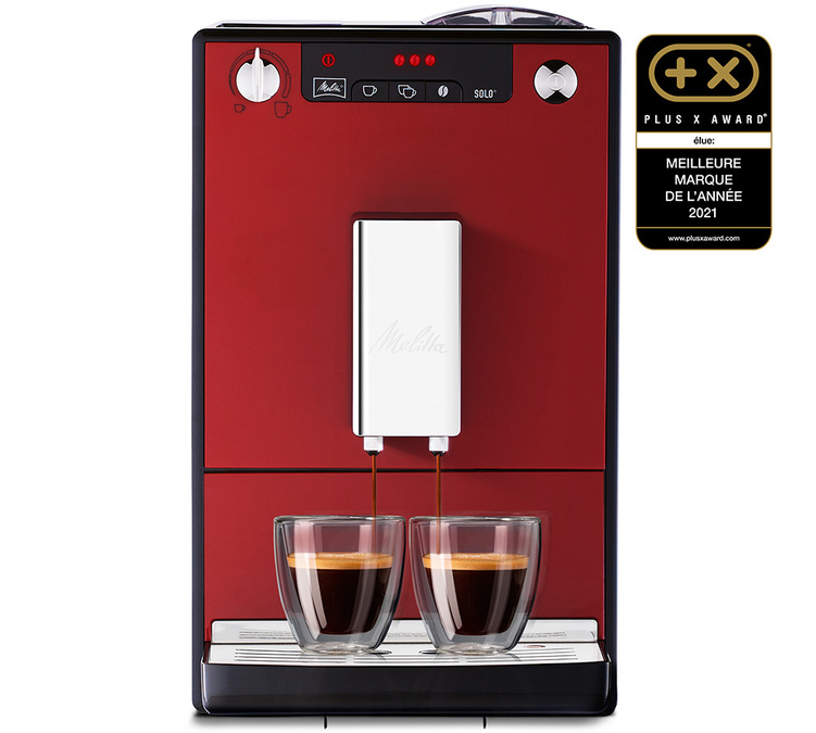 Melitta Caffeo Solo E950-104 Rouge Chili Coloris:Rouge