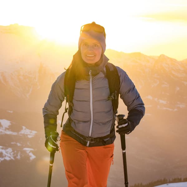 Doudoune ski de randonnée AYAQ BALTORO INSULATION JKT W BLUE SLATE