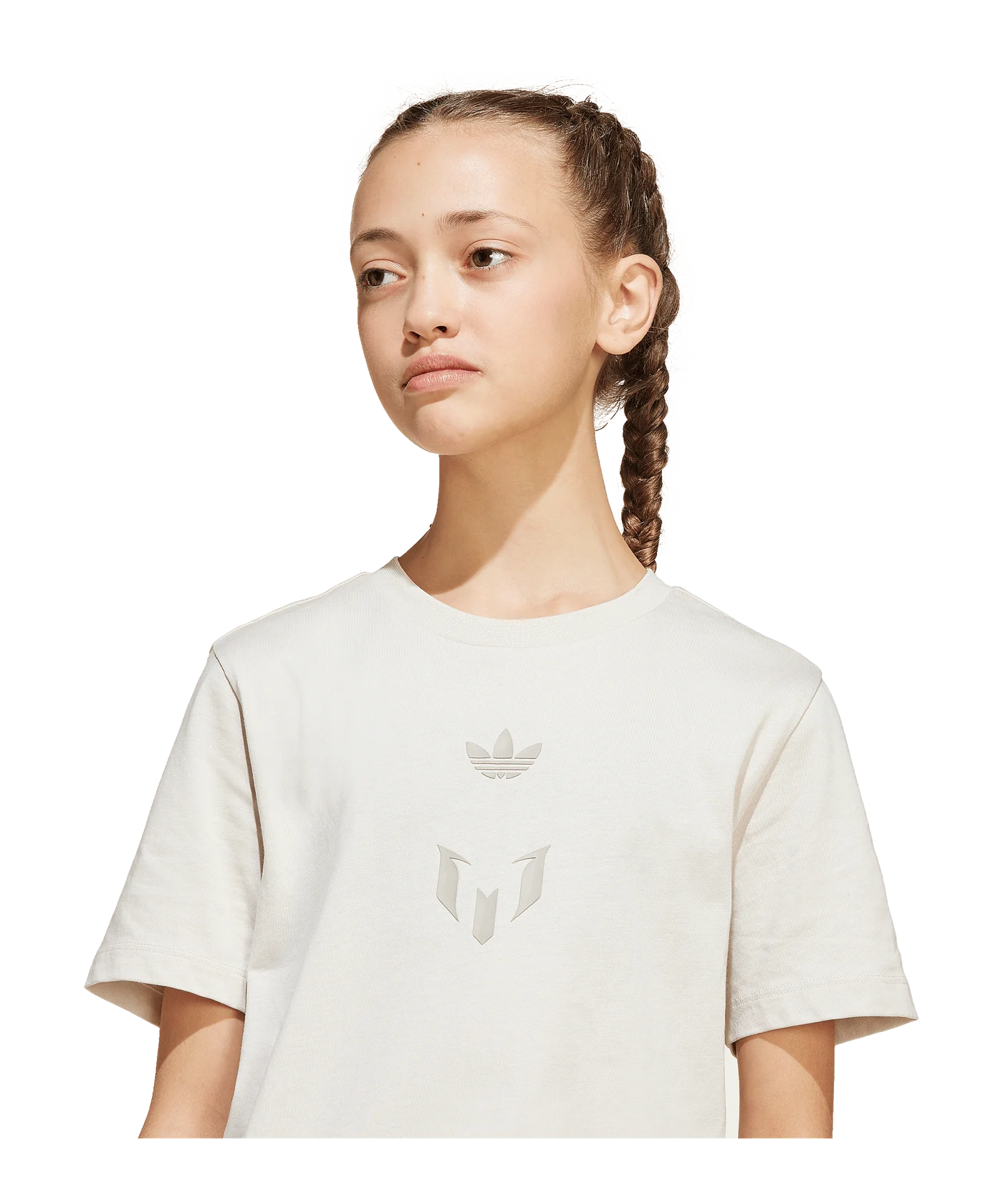 adidas Messi T-Shirt Kids Braun