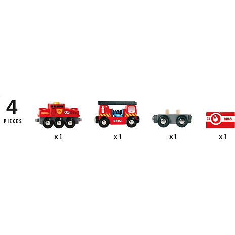 BRIO 33844 Redningstog