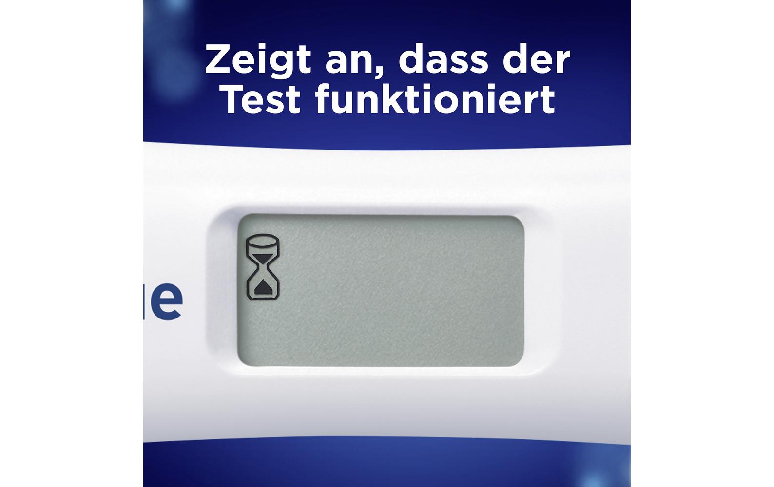 Schwangerschaftstest mit WochenbestimmungTest mit Anzeige der Wochen
