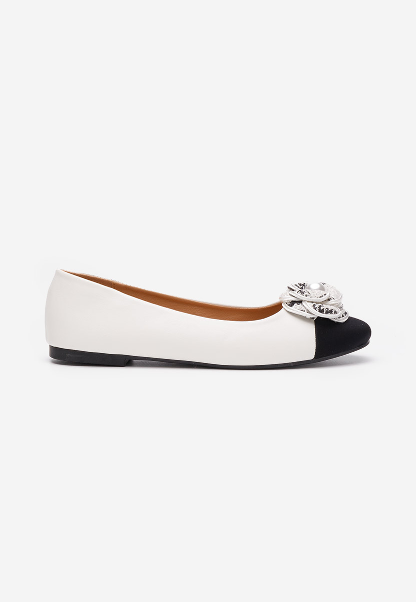 Ballerines femme blancs Sorena
