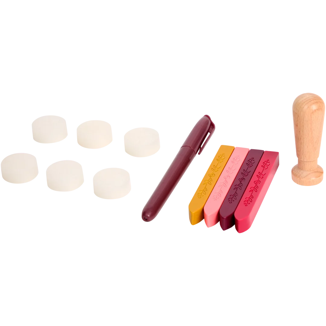 Kit créatif tampons en cire Avec