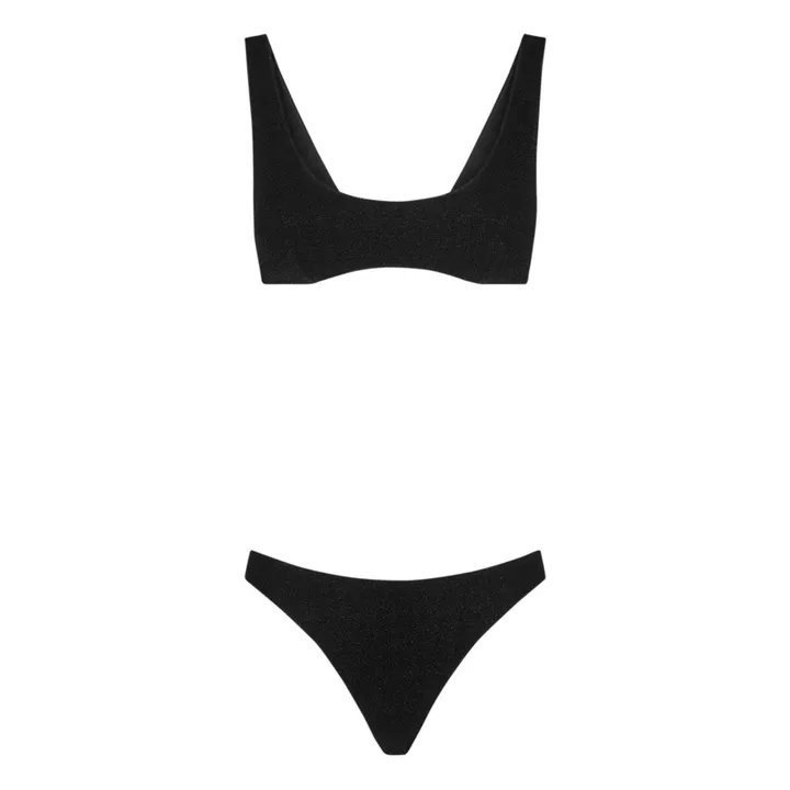 Oseree Maillot 2 Pièces Lumière Sporty | Noir