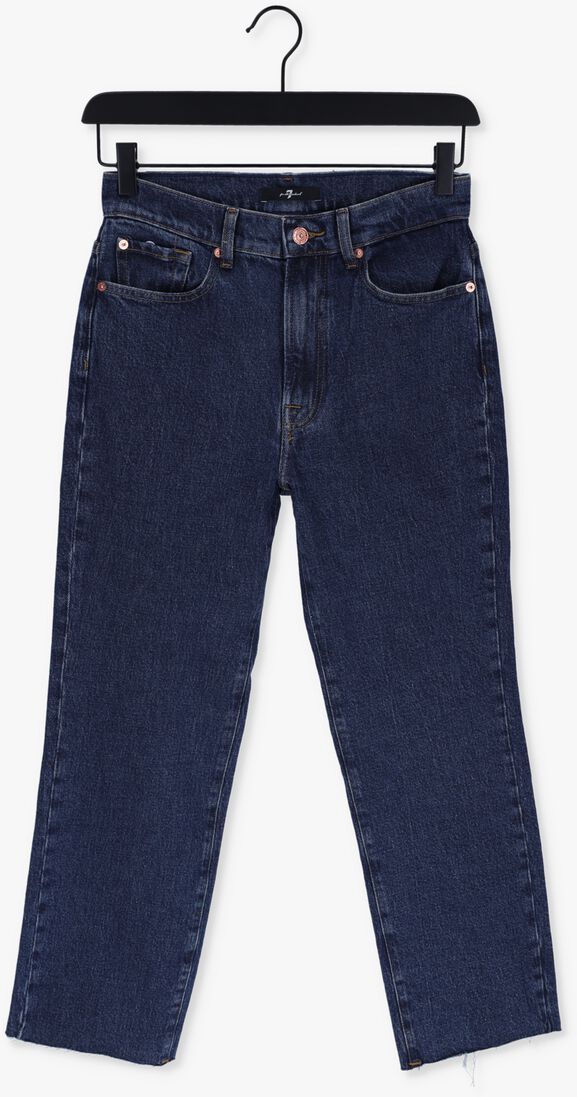 7 FOR ALL MANKIND donkerblauwe 7 for all mankind straight leg jeans logan