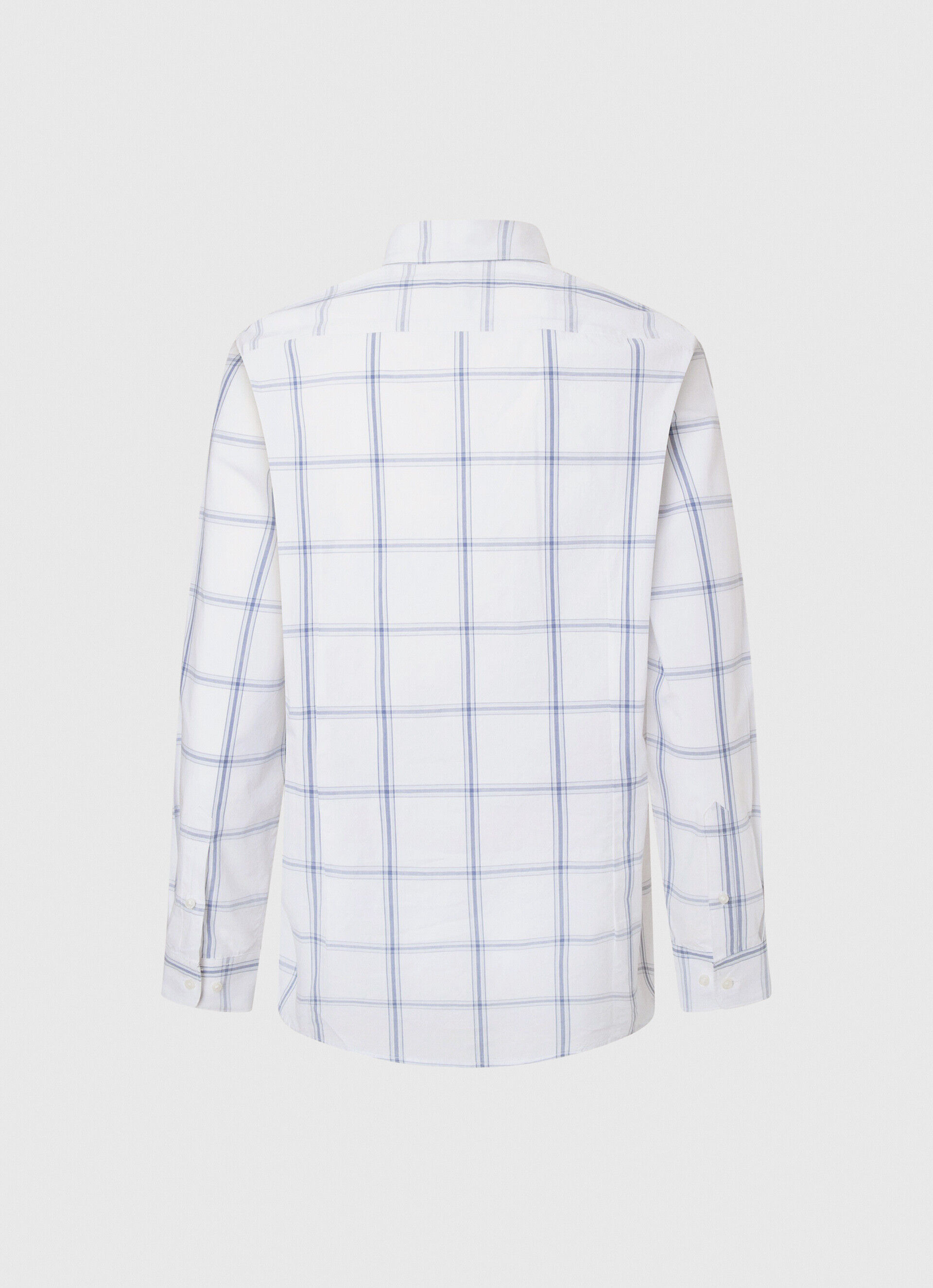 Camisa Lorian Fit Slim Popeline - branco marfim