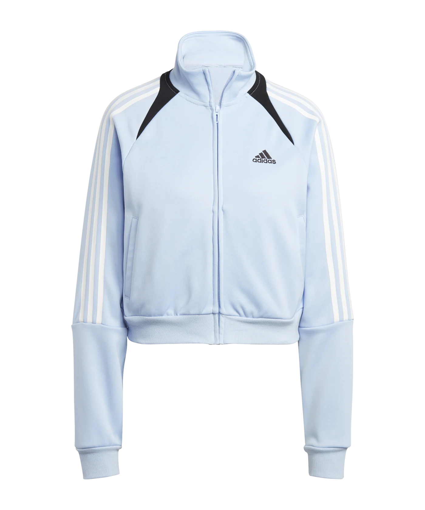 adidas Tiro Trainingsjacke Damen Hellblau Weiss