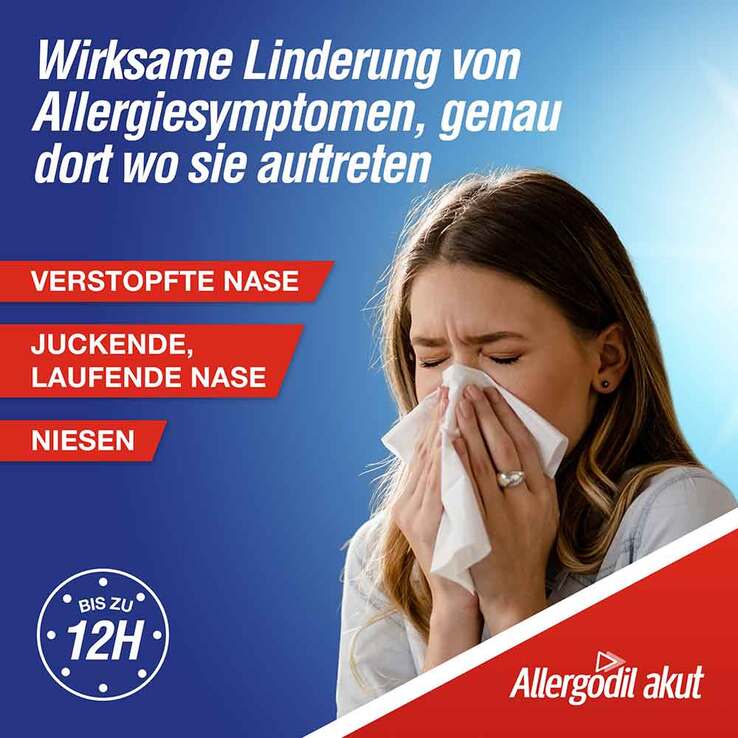 Allergodil akut Nasenspray mit Azelastin, 5 ml