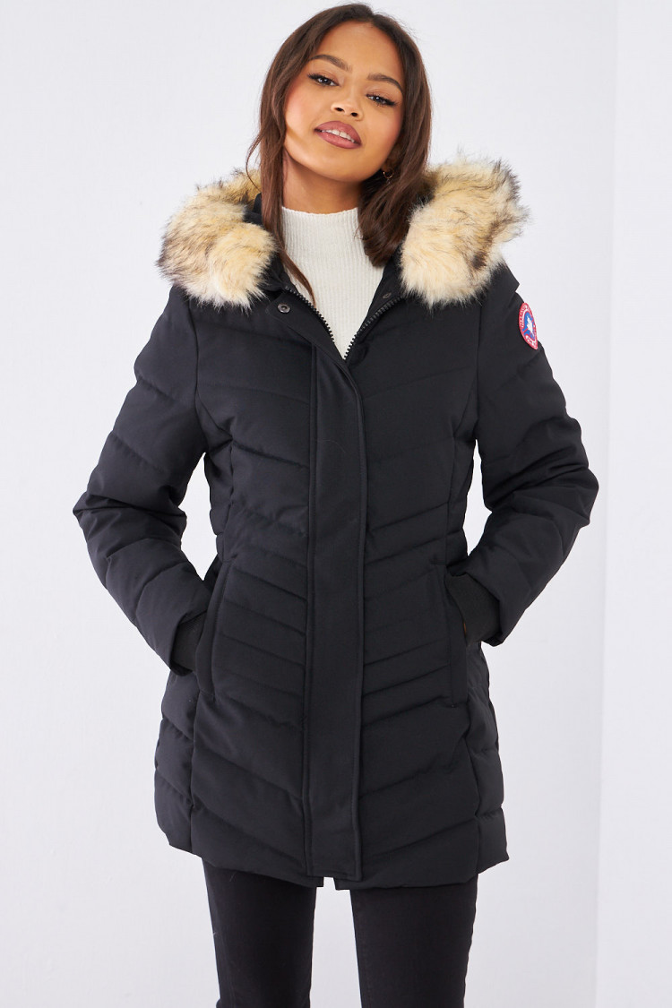 Parka noire ginette / Paragoose