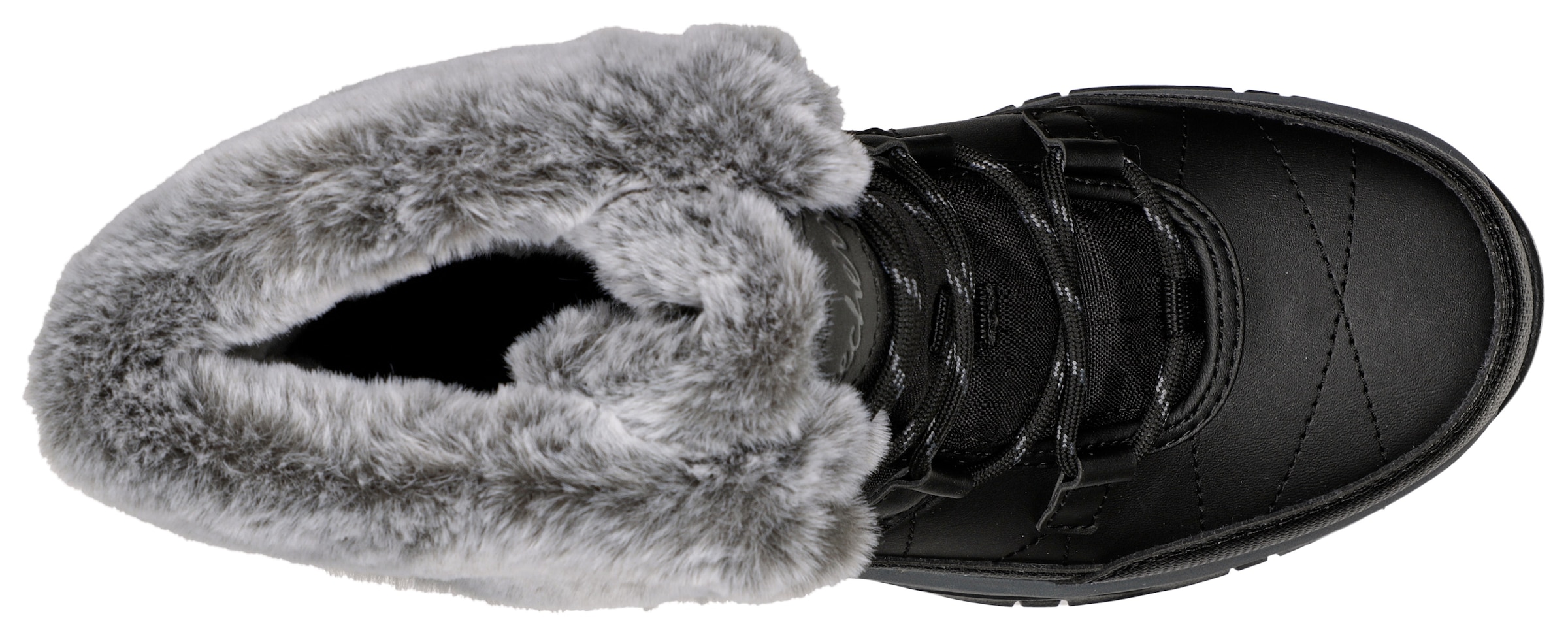 Skechers Winterboots »TREGO-«  Snowboots mit Fellimitat-Besatz