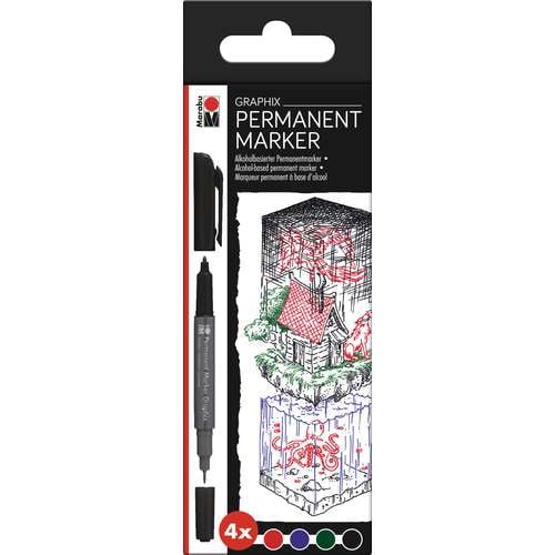 MARABU GRAPHIX Permanent Marker-Set Once upon a time