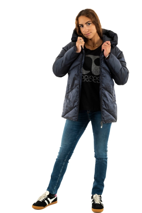 Blousons et vestes Le Temps Des Cerises kilia 3221 midnight