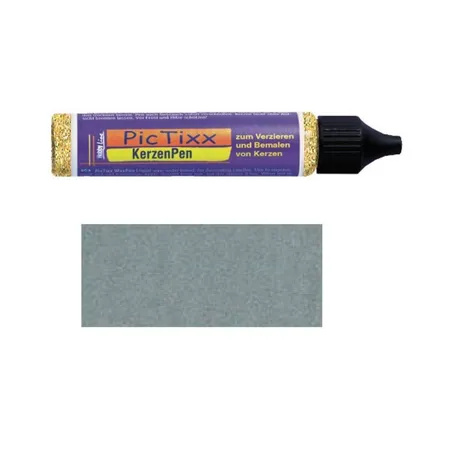 KREUL PicTixx KerzenPen Glitter-Silber 29 ml