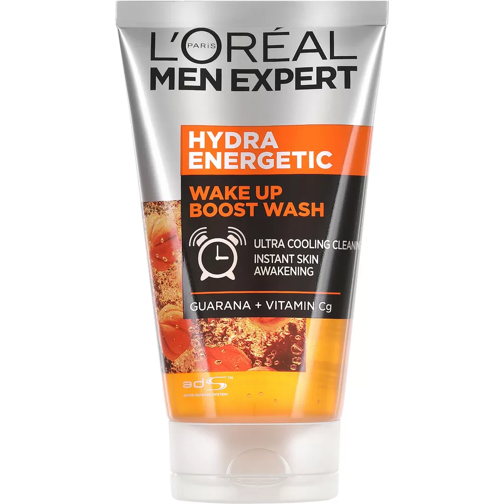 L'Oréal Men Expert Hydra Energetic Face Wash Gel - 100 ml.