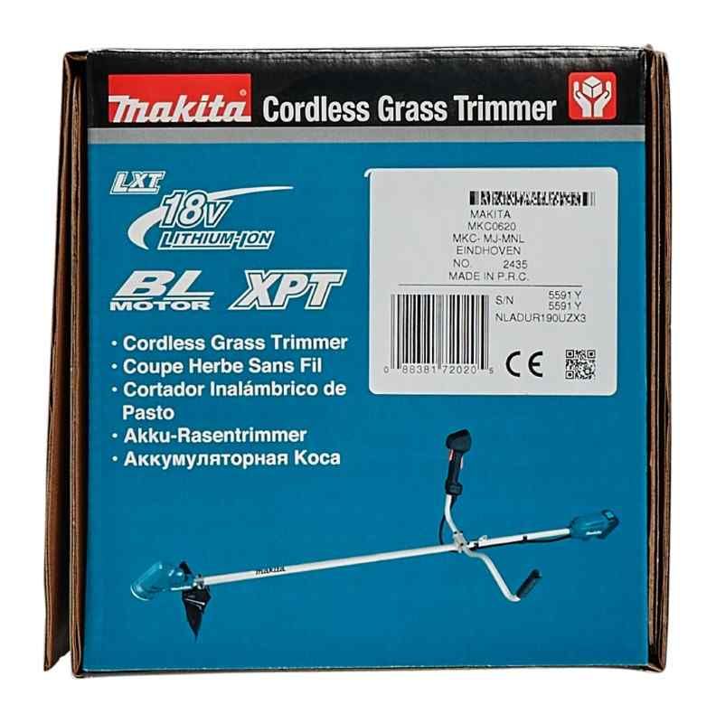 Makita DUR190UZX3 18V Trimmer U-greep zonder accu's en lader