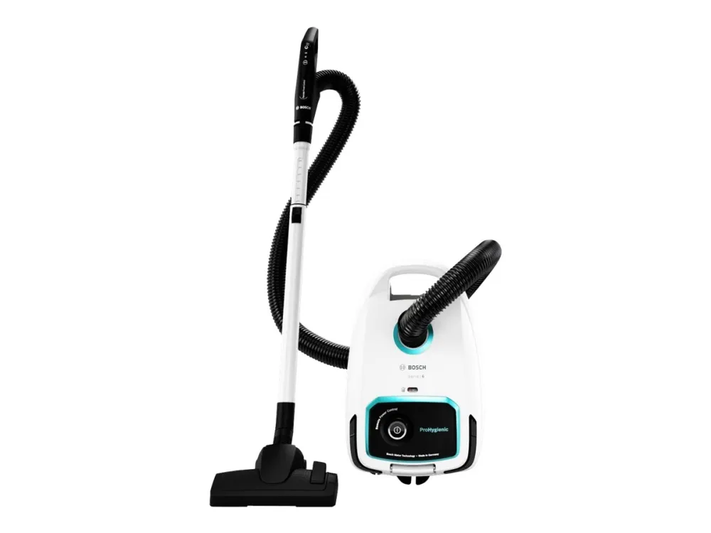 Bosch Serie | 6 ProHygienic BGL6HYG1 - Støvsuger - beholder - pose - hvid/sort