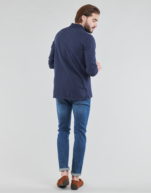 Polo Ralph Lauren - POLO AJUSTE DROIT EN COTON BASIC MESH LOGO PONY PLAYER Marino