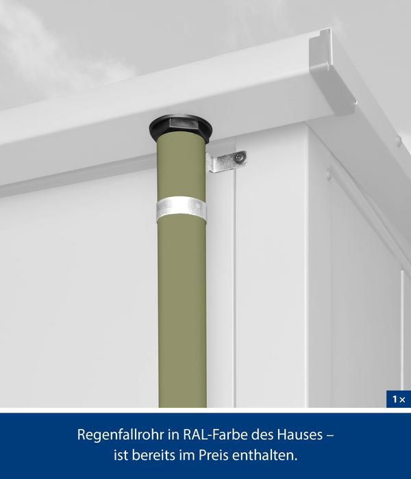 Hörmann Berry-Gerätehaus Classic-P Typ 2,