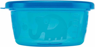 Nuby Bakje Met Deksel 6ST
