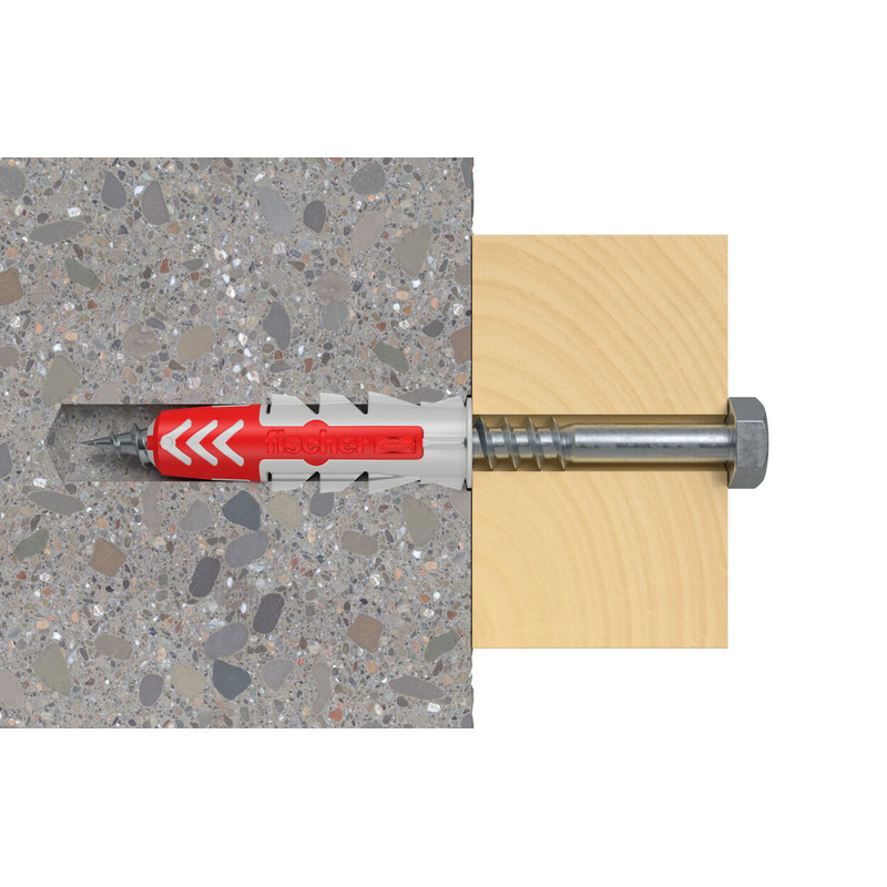 Fischer Duopower pluggen + schroef 14x70mm*