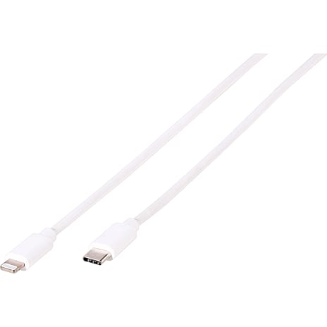Vivanco USB-C - Lightning-kabel MFI - hvid