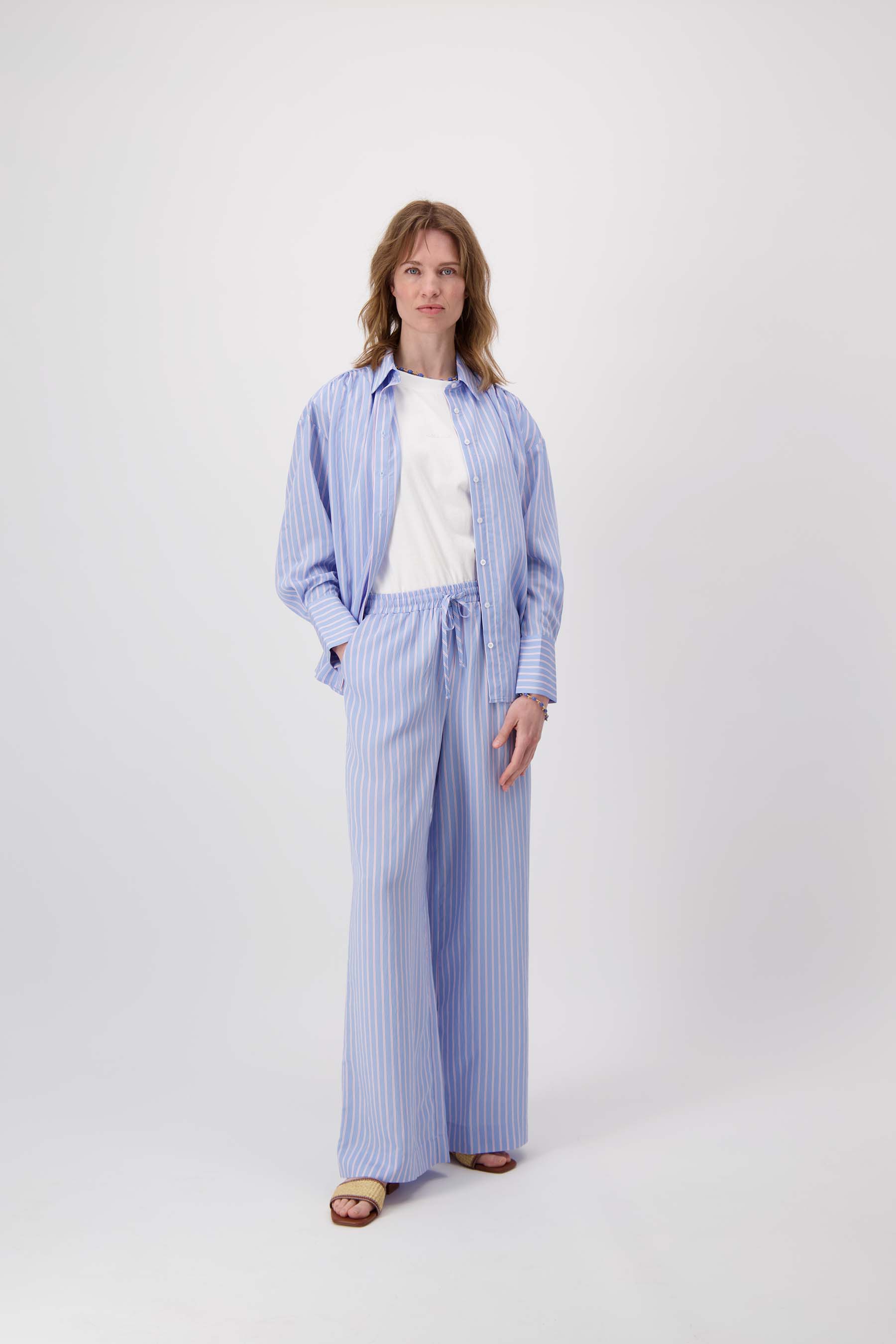 gestreepte broek