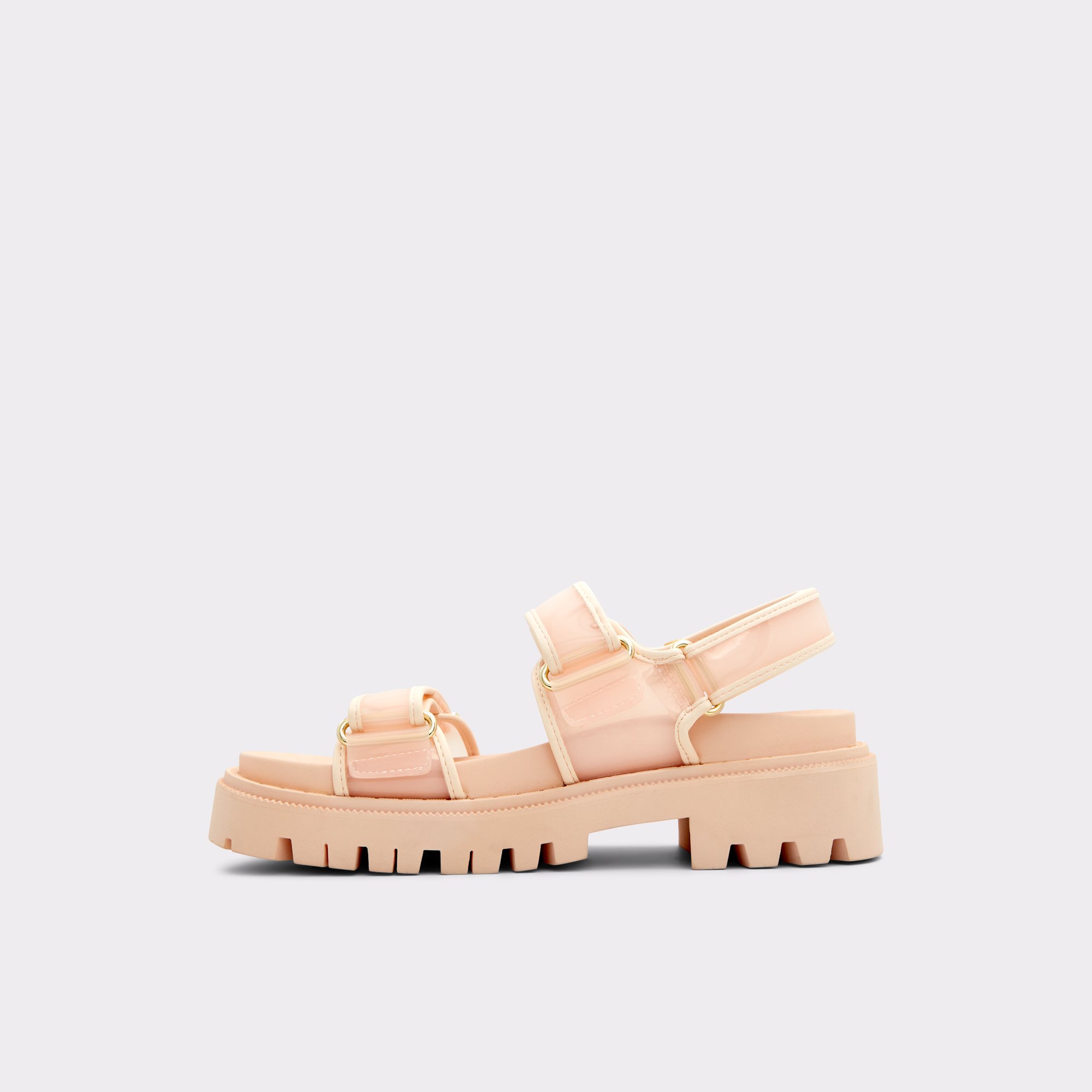 Sanddy Light Pink Women Platform sandals