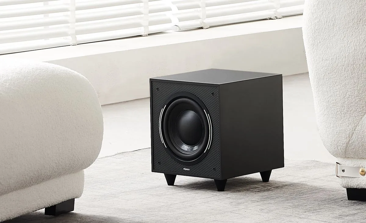 Elipson Horus 8S Noir Carbone Caissons de basses