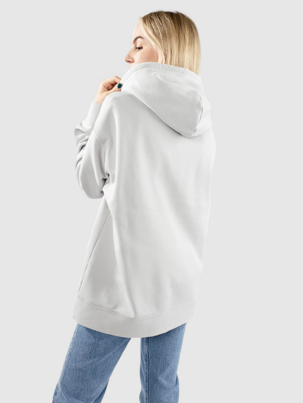 Carhartt WIP Hooded Hoodie basalt/white