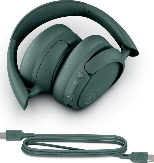 JLab JBuds Lux ANC trådløse around-ear høretelefoner (salviegrøn)
