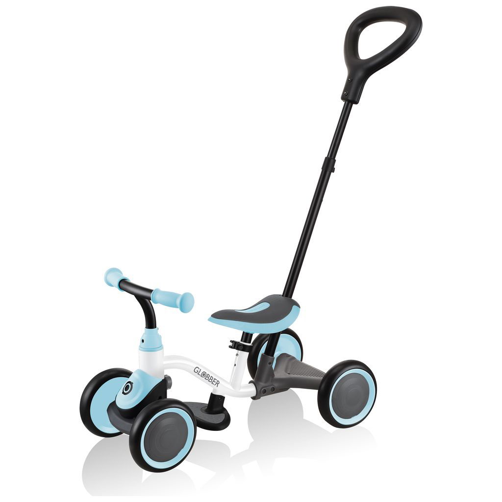 GlobberGlobber   Learning Bike 3in1 white pastel blue