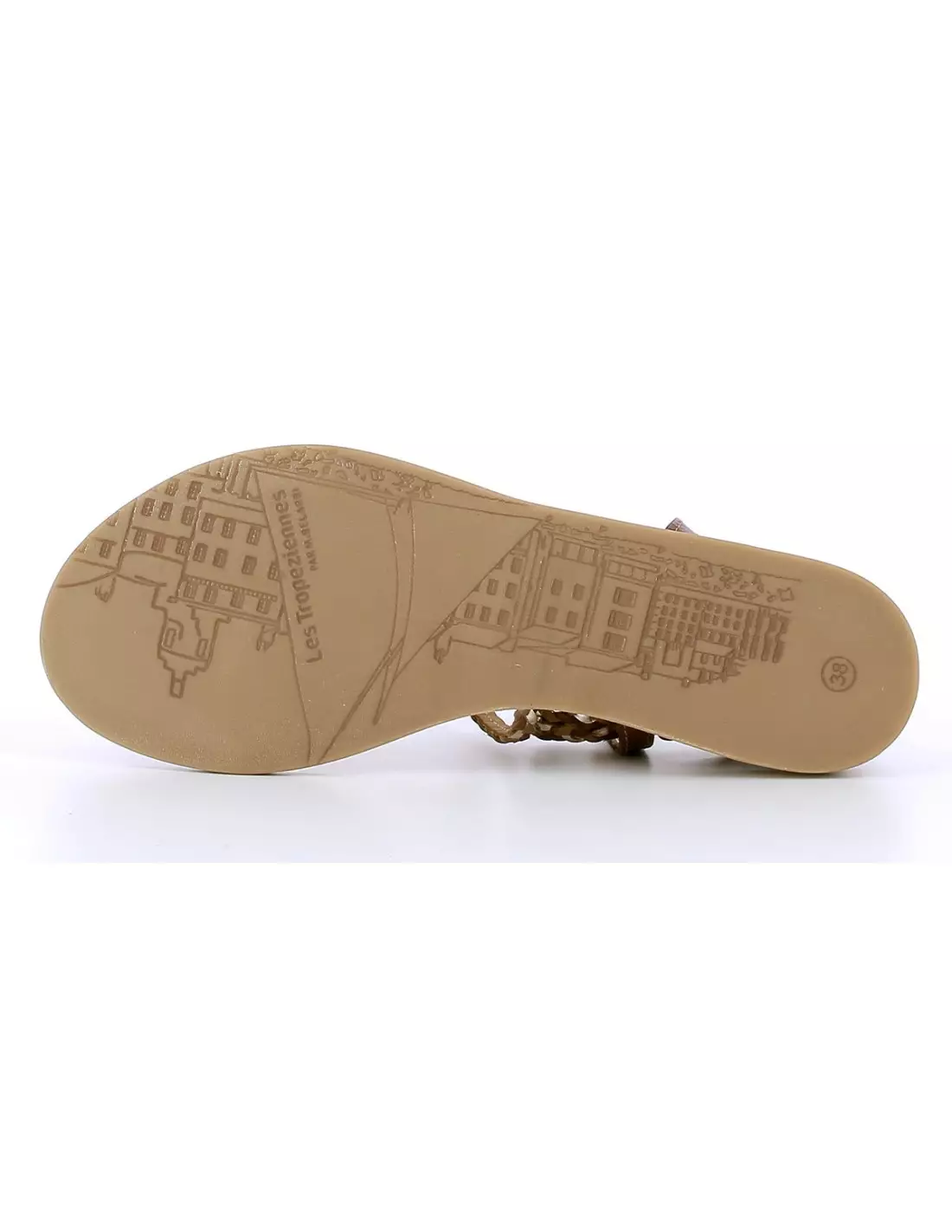 LES TROPEZIENNES HANGELO - Sandales & nu-pieds TAN/MULTI