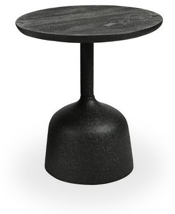Bijzettafel Zwart  Elba ⌀40  x H45 cm