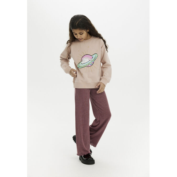 The New TNFarah Wide Pants Crushed berry