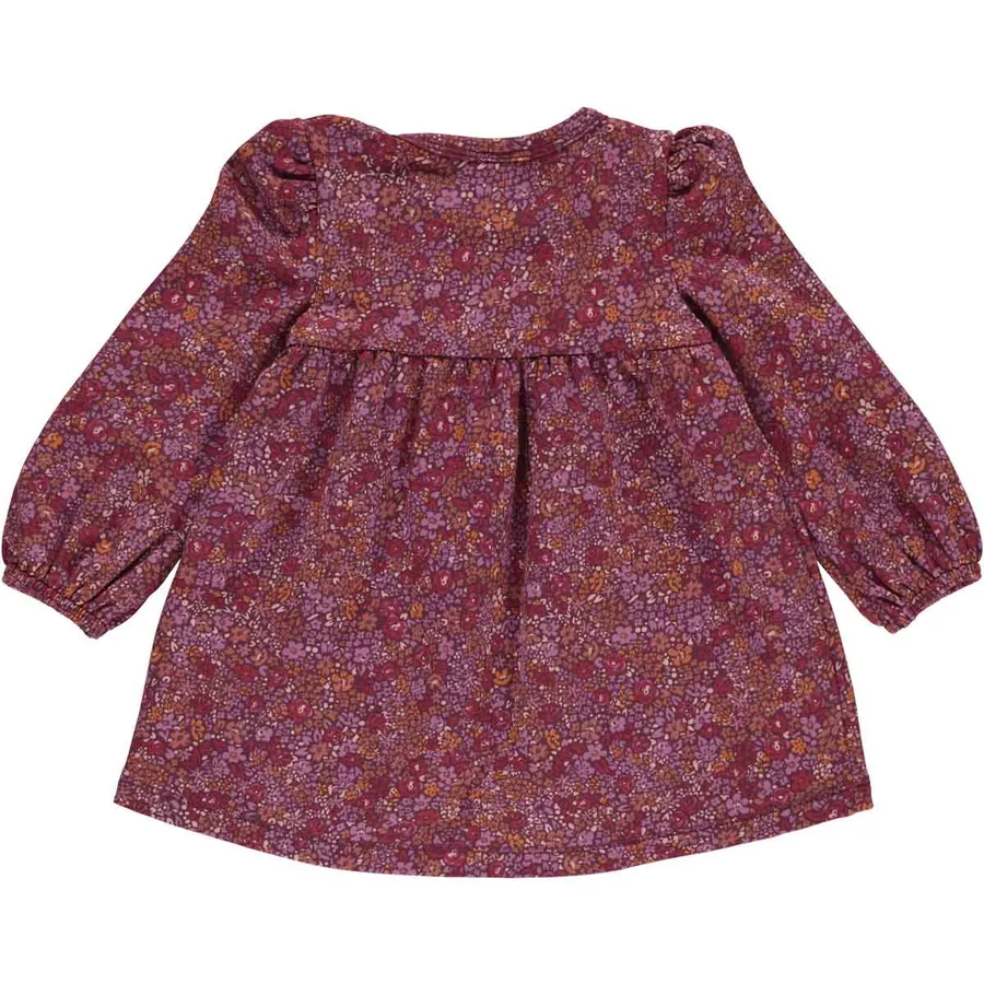 Müsli Babykleid FigBoysenberryBerryred