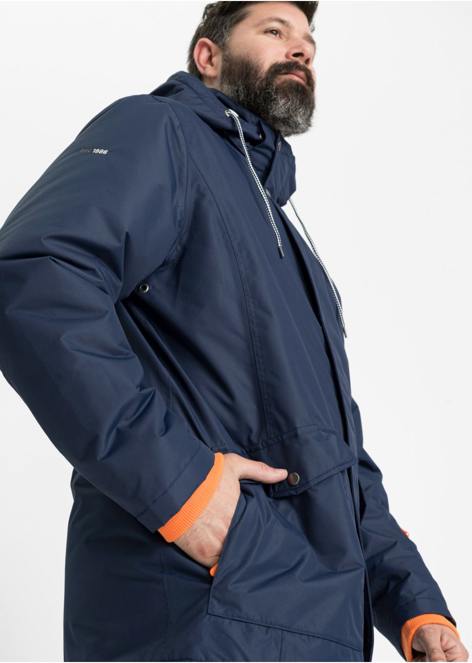 Veste outdoor fonctionnelle, imperméable, respirante, coutures étanches, coupe-vent