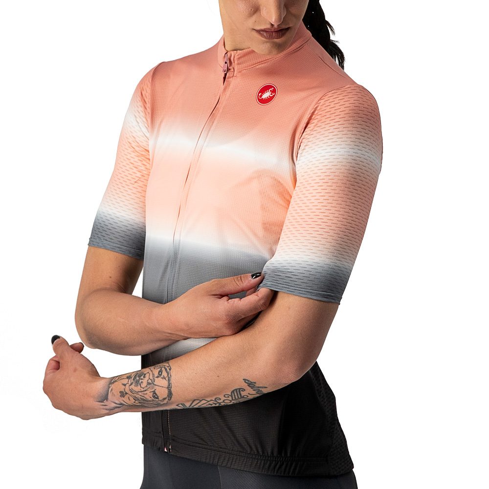 Castelli Dolce Radtrikot Damen blush light black