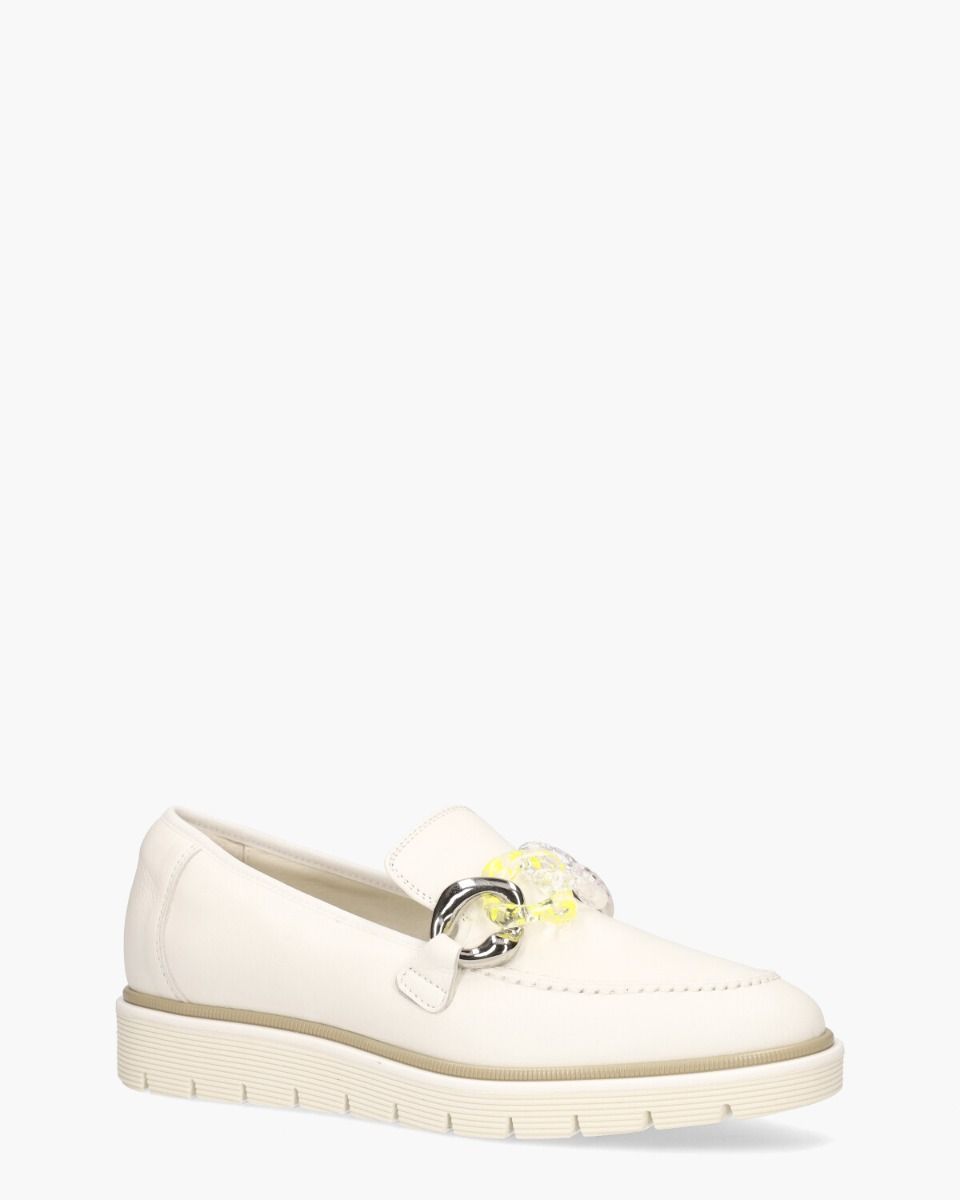 DLSport 5688 Off-White Damesloafers