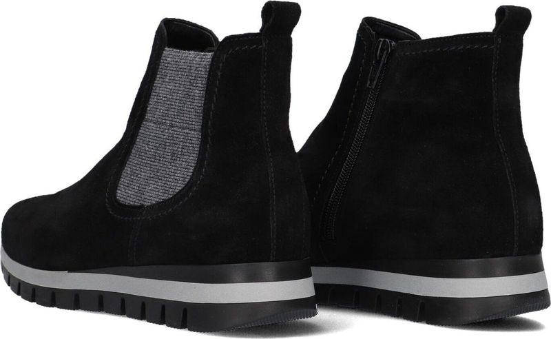 Gabor - 451 - Chelsea Boots - Zwart - Suède