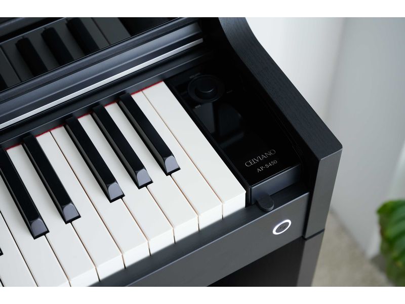 Casio E-Piano CELVIANO AP-S450 Schwarz E-Piano mit Hammer Action Tasten