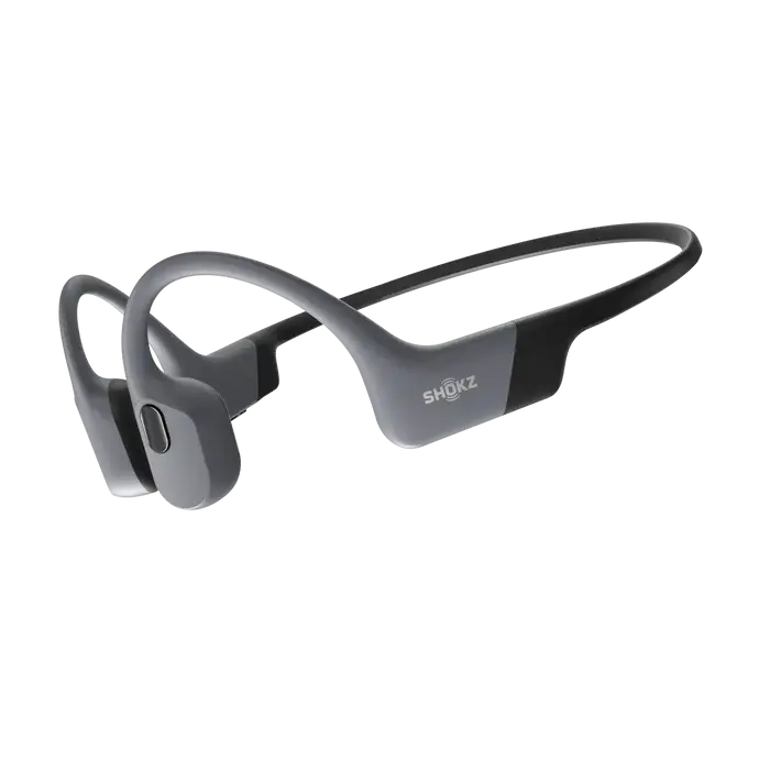 Shokz OpenSwim Pro Draadloze Open-ear Koptelefoon Grijs
