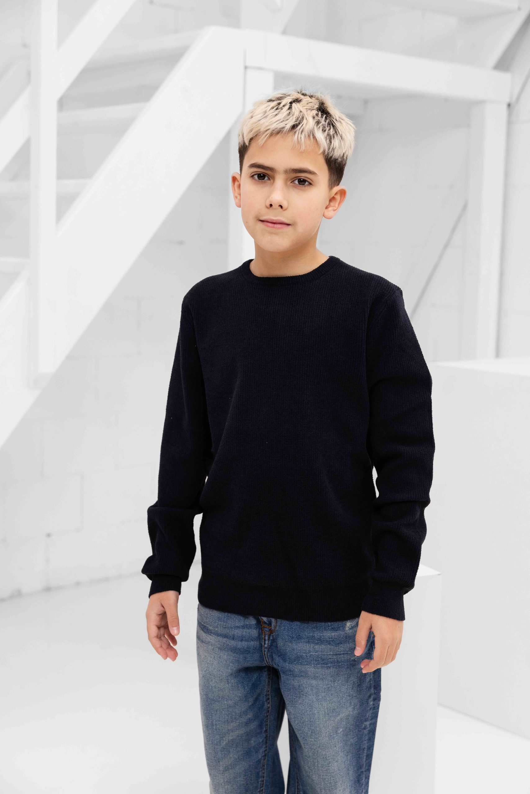 Antony Morato Maglione Sweater Kids Donkerblauw