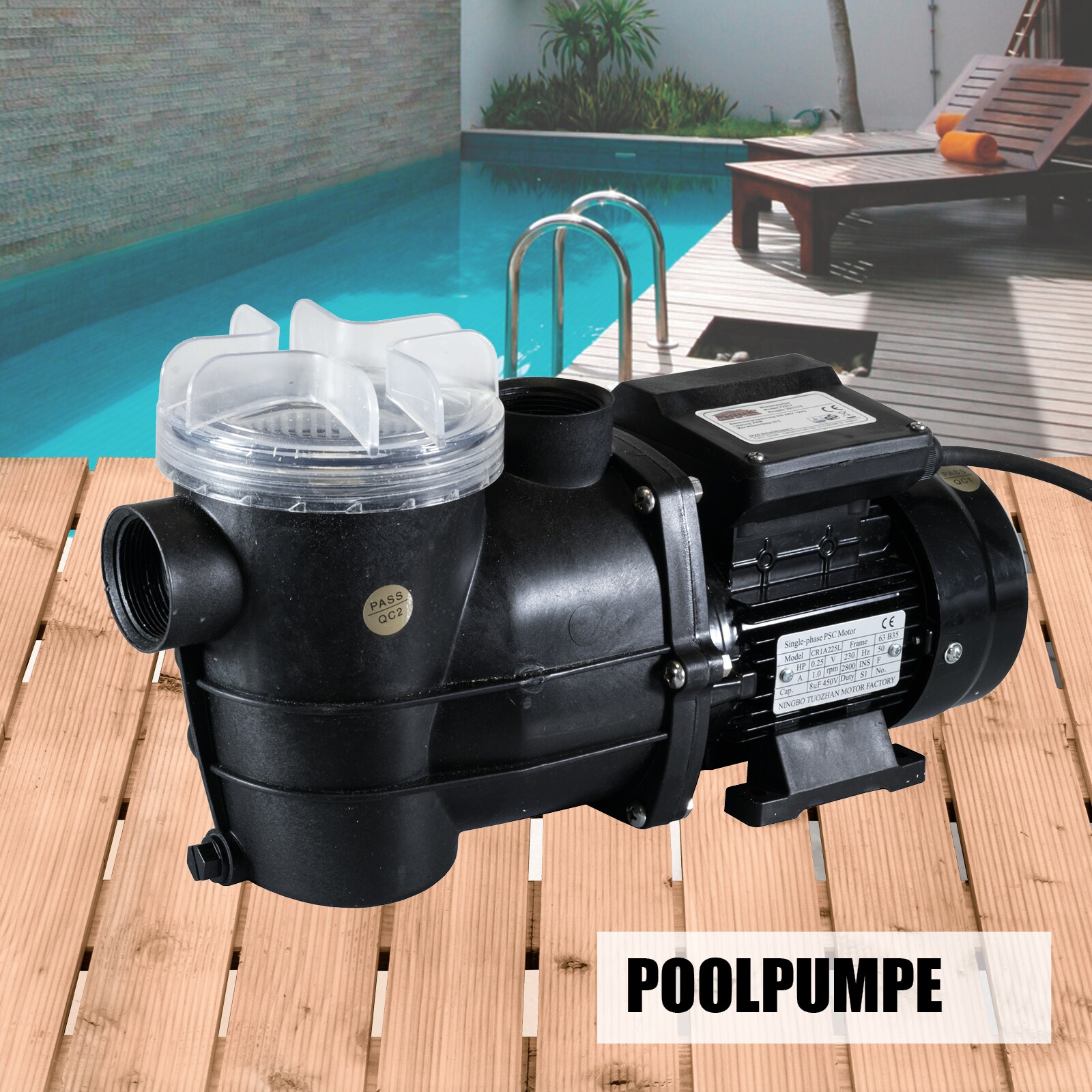 Mauk Sandfilteranlage inkl. Pumpe 7500 l/h