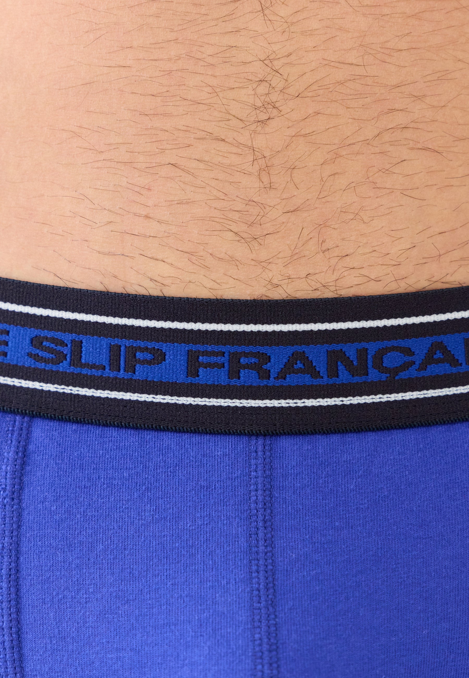 Boxer long en coton-Michel Bleu Éblouissant
