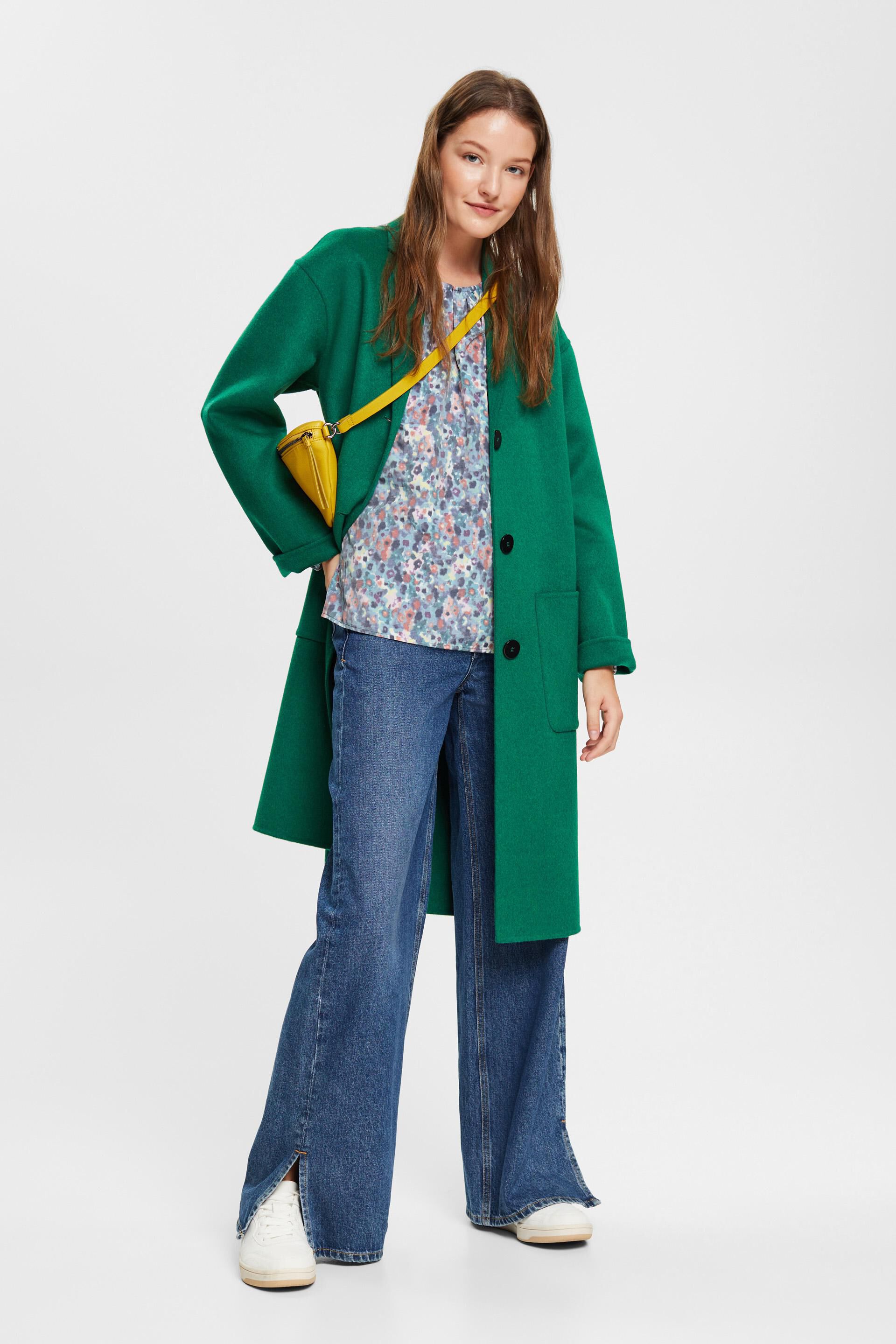 Blouse à motif, en LENZING™ ECOVERO™